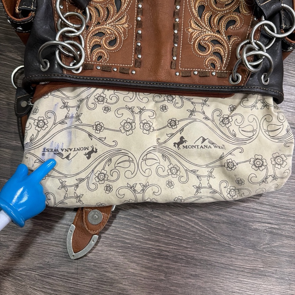 Montana west western style shoulder bag - Picture 9 of 9